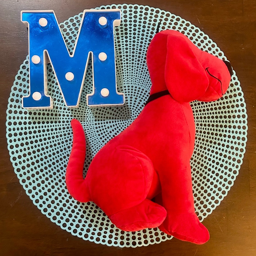 Clifford The Big Red Dog Plush Stuffed Animal 13";  Pre-owned
